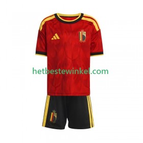 België Voetbalshirts Kind Thuis World Cup 2026
